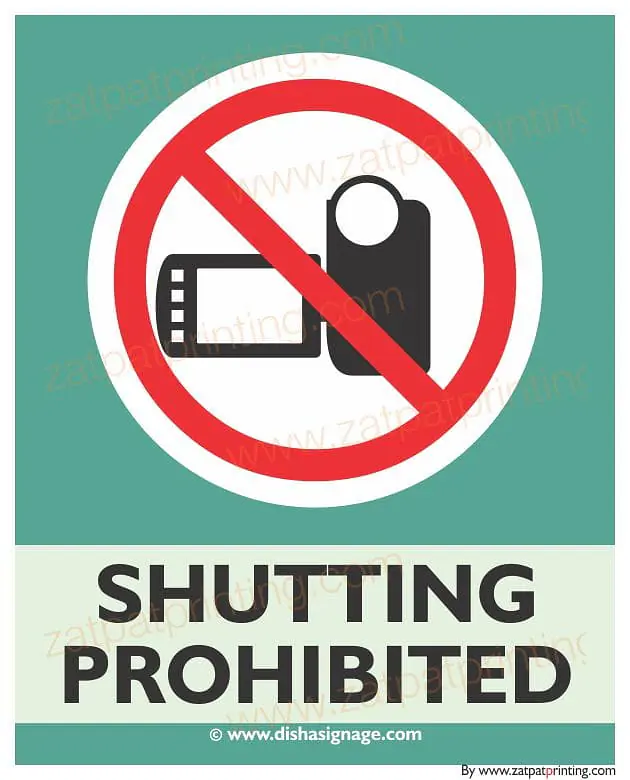 Shooting Prohibited - Master