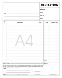 Quotation A4 - Master