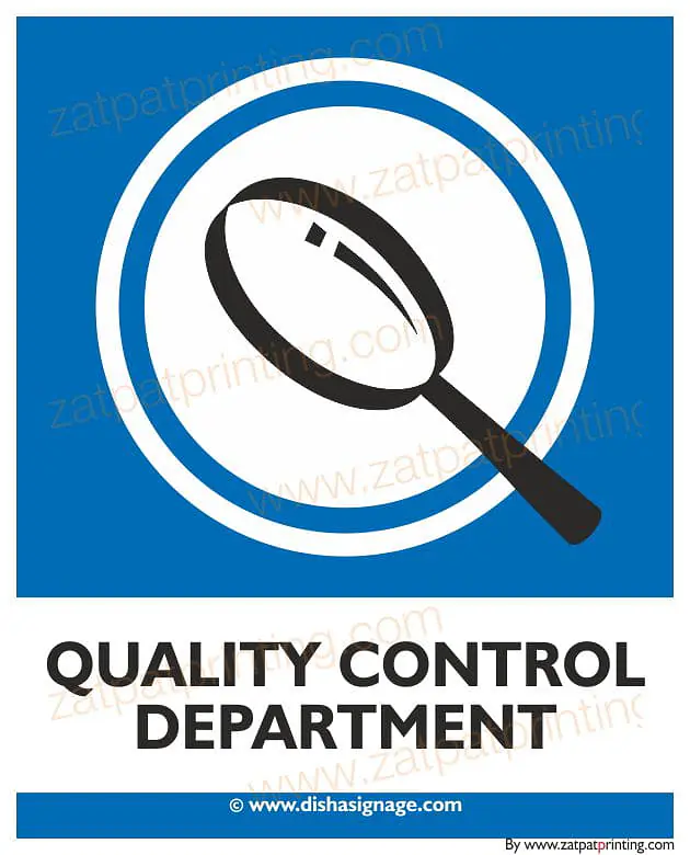 Quality Control Department - Master