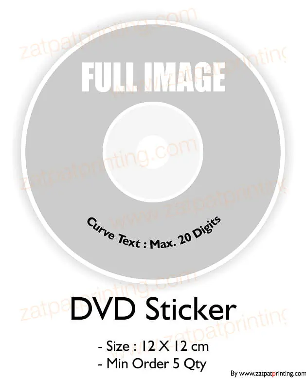 DVD Sticker - Master