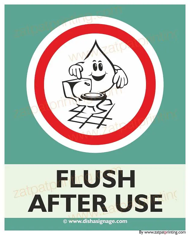 Flush After use - Master