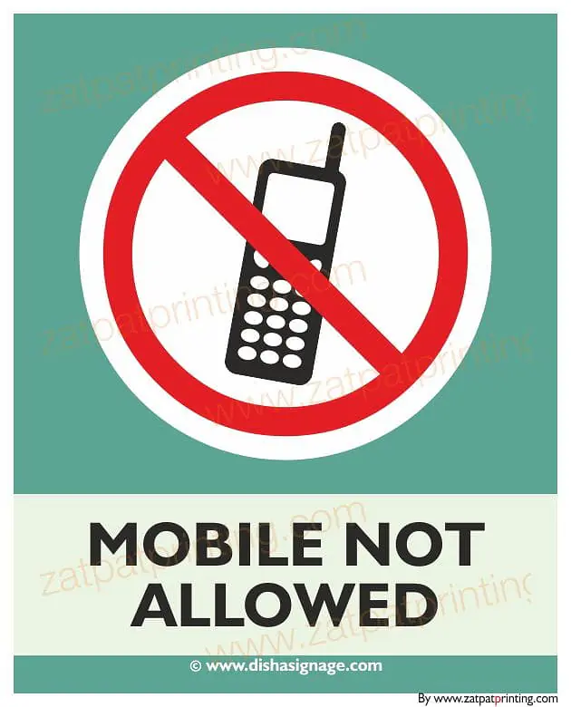 Mobile Not Allowed - Master