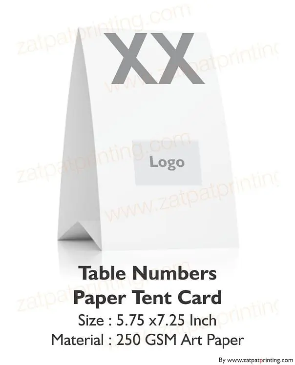 Tent card - Master