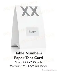 Tent card - Master