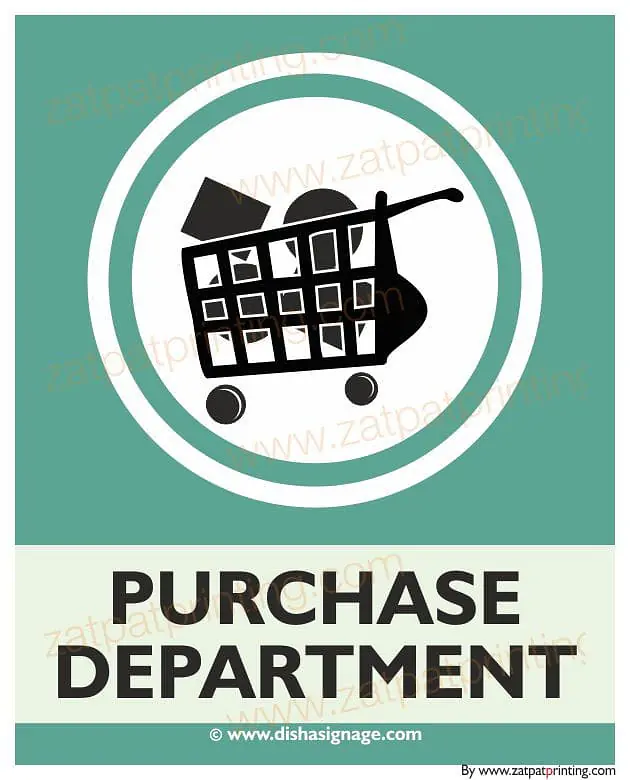 Purchase Department - Master