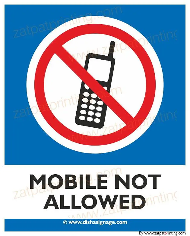 Mobile Not Allowed - Master