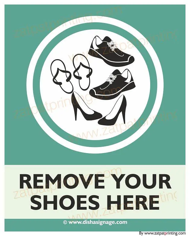 Remove shoes Here - Master