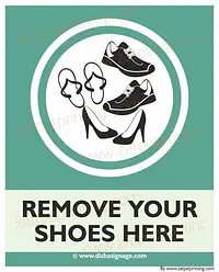 Remove shoes Here - Master