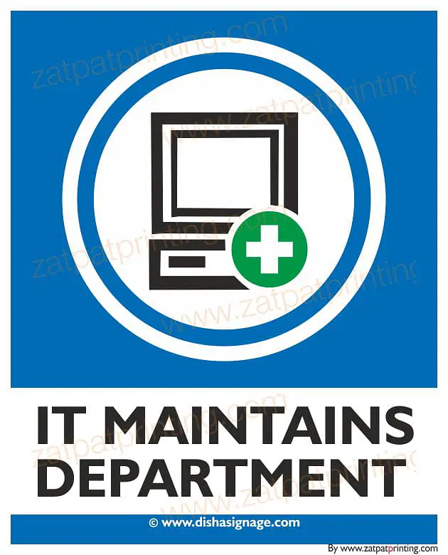 IT  Maintenance Department - Master