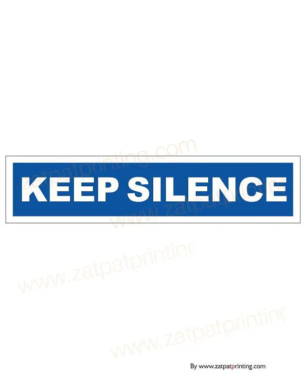 Keep Silence - Master
