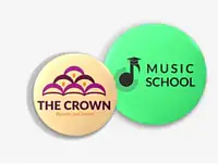 Button Badges 6/-* - Master