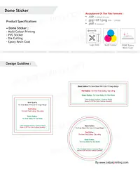 Dome Sticker - Master