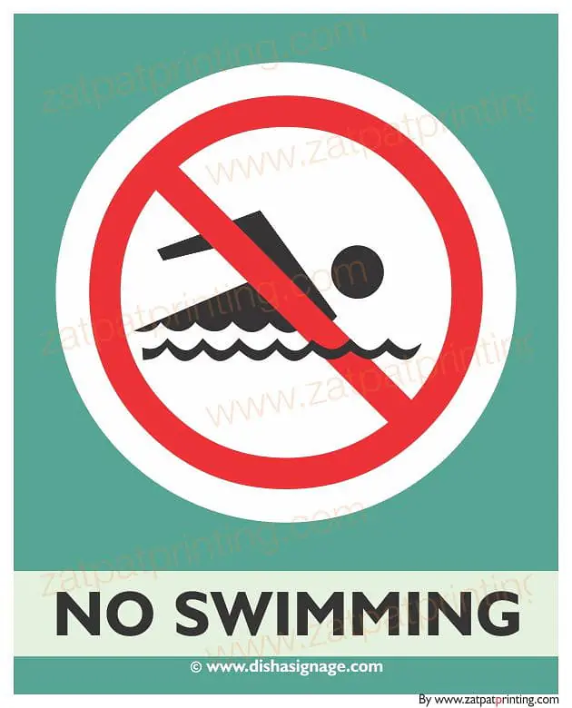 No Swiming - Master