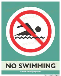 No Swiming - Master