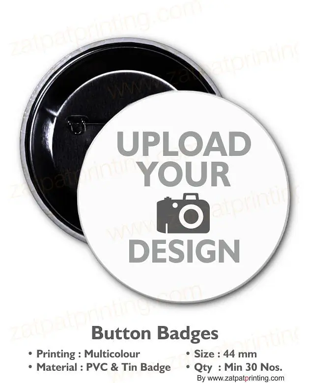 Button Badge 44 mm - Master