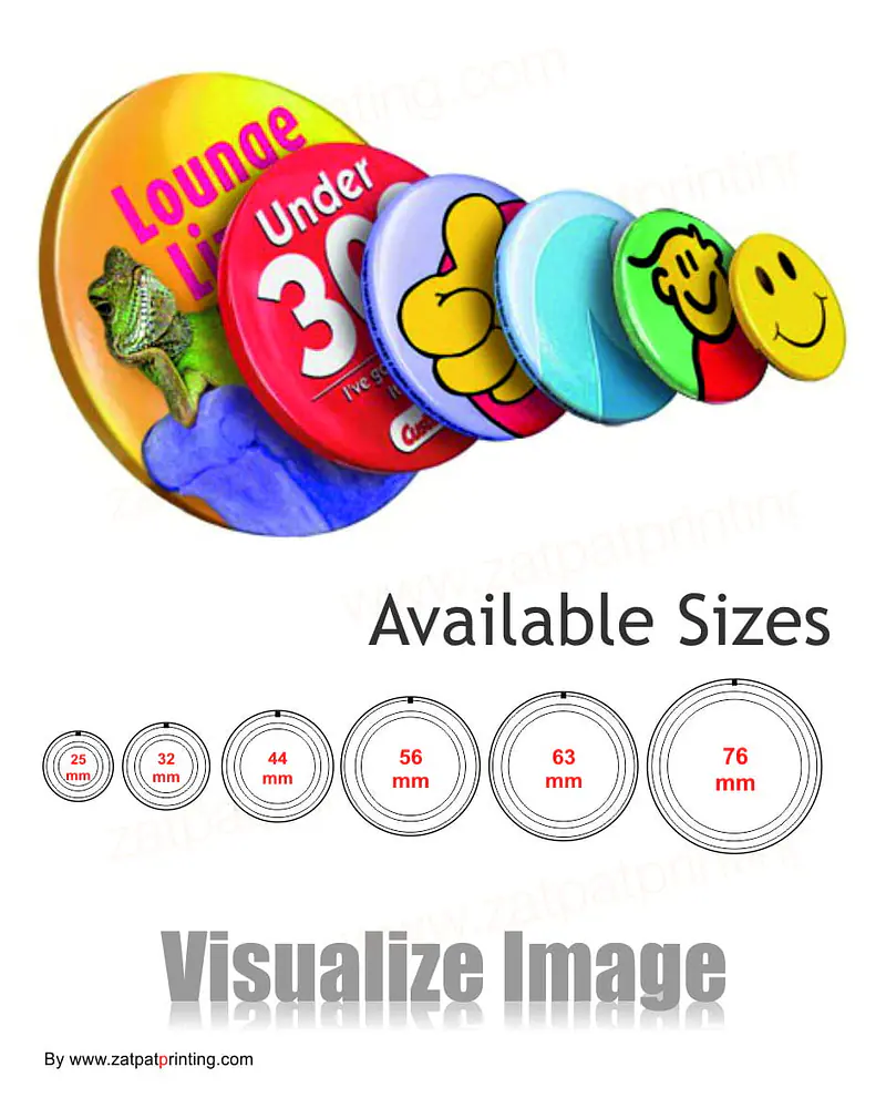 Button Badge 44 mm - Master