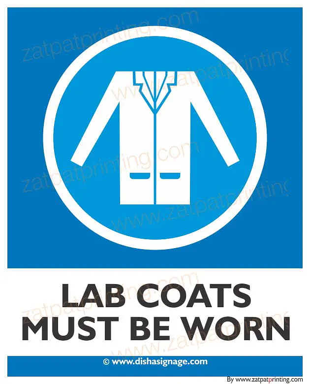 Lab Coats Must Be Worn - Master
