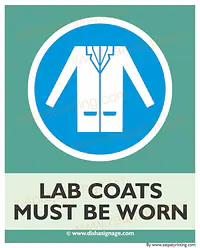Lab Coats Must Be Worn - Master