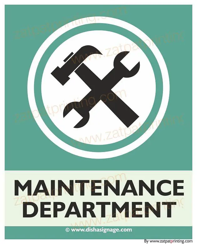 Maintenance Department - Master