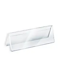 Name plate Both side Transparent - Master