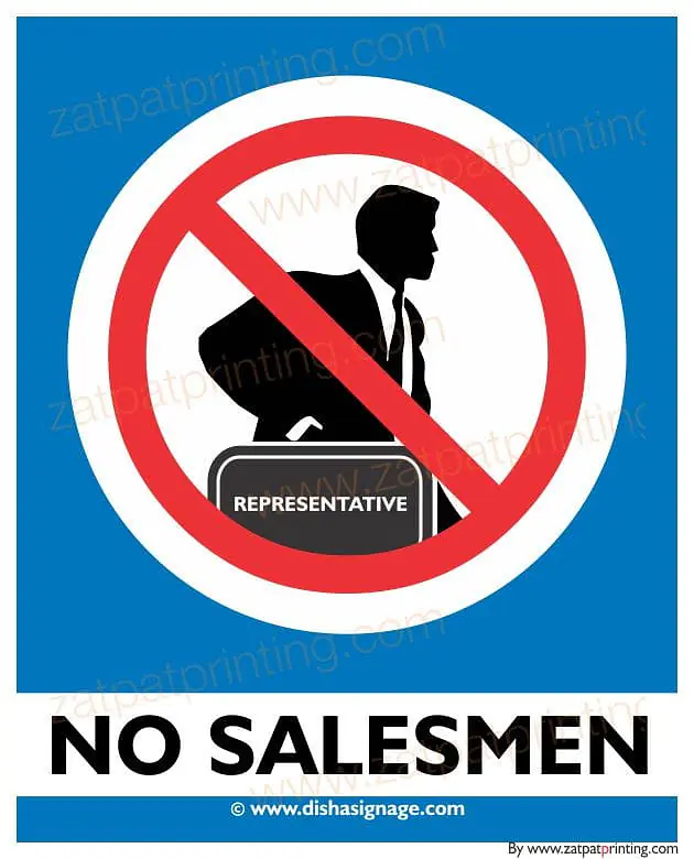 No Salesmen - Master