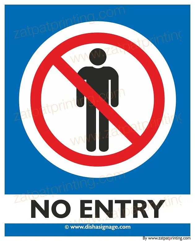 No Entry - Master