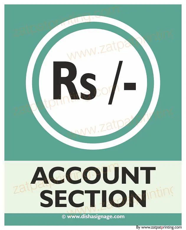 Accounts Section - Master
