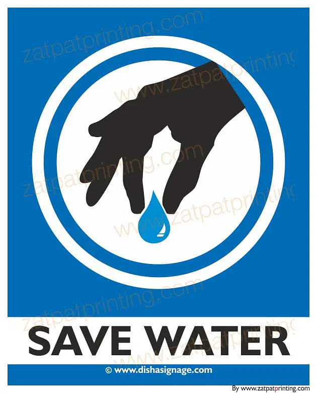 Save water - Master