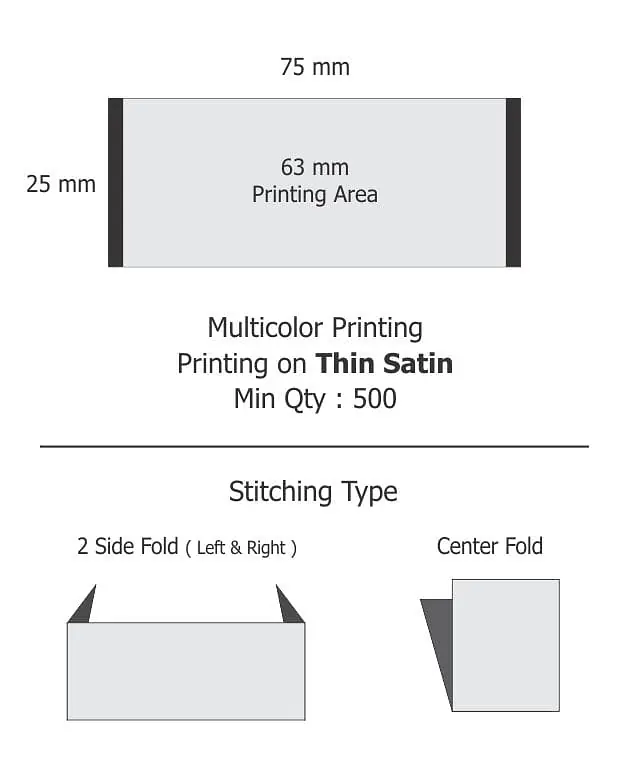 Satin Tag - Thik Satin - Master