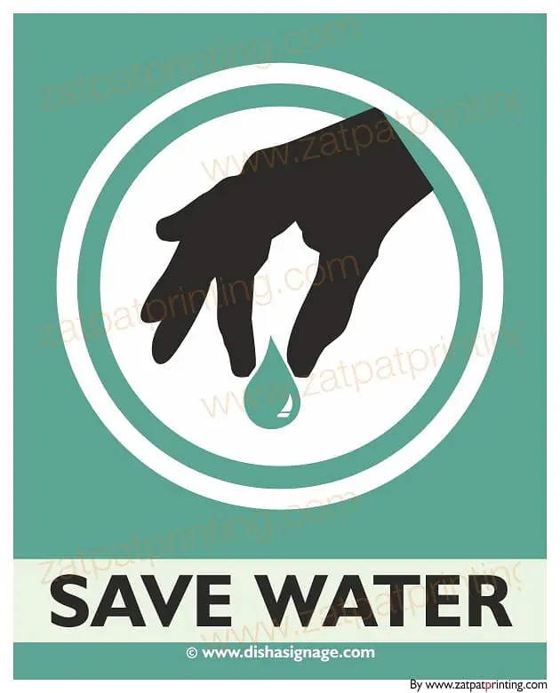 Save water - Master