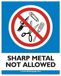 Sharp Metal Not Allowed - Master