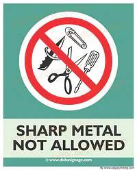 Sharp Metal Not Allowed - Master