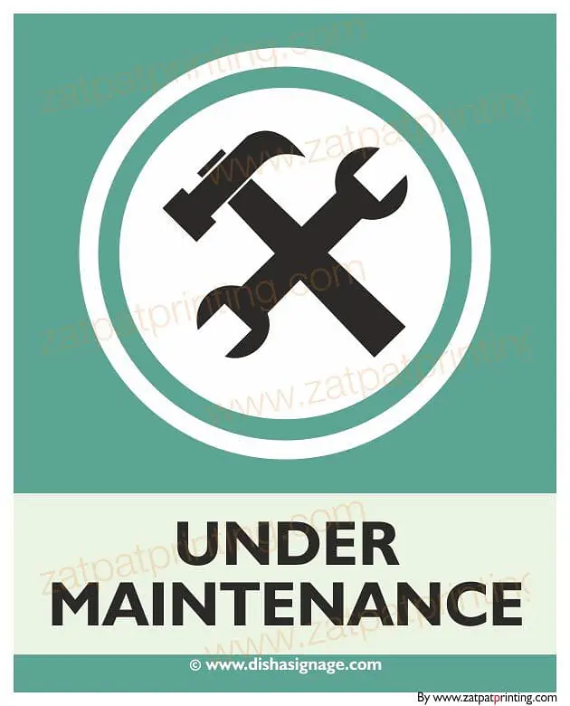 Under Maintenance - Master