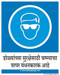 Wear Eye Protection - Master