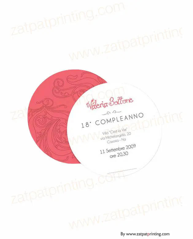Die Cut Visiting Card - Master