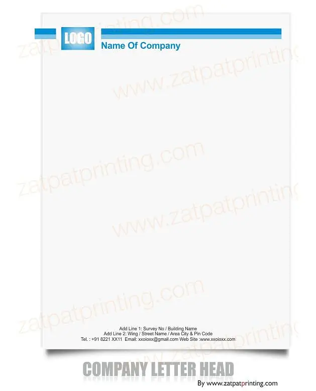 Bussiness Letterhead - Master