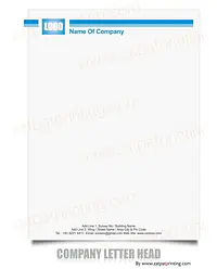 Bussiness Letterhead - Master