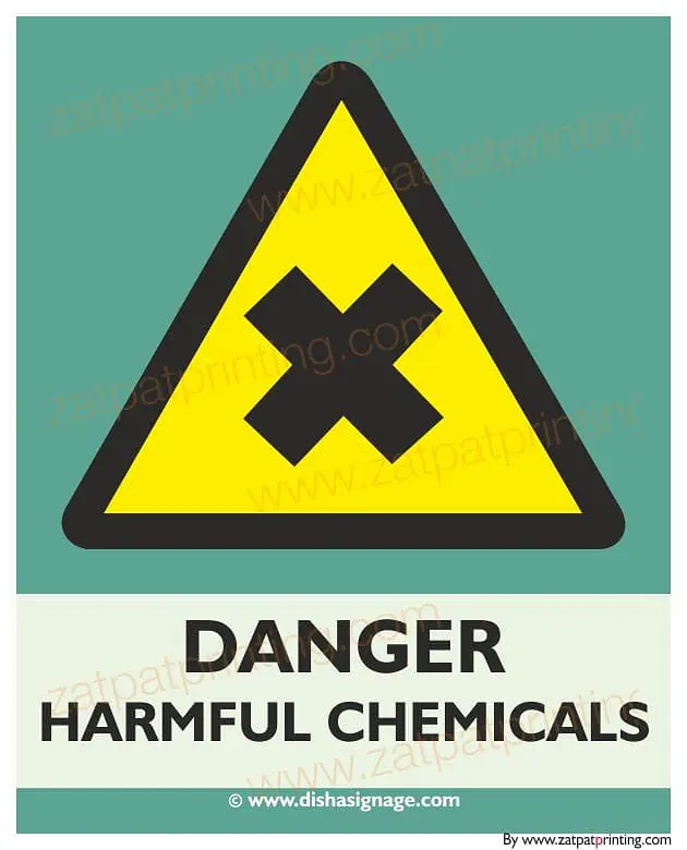 Danger Harmful Chemicals - Master