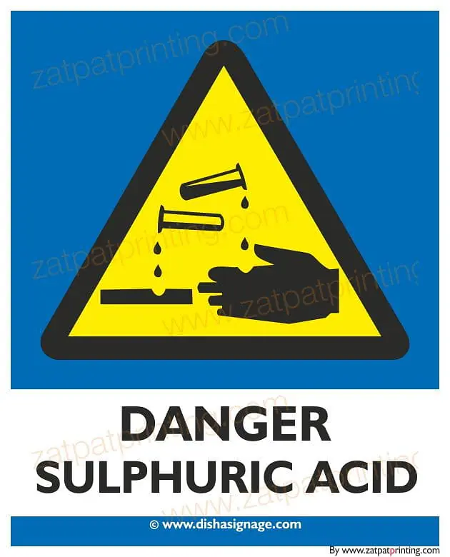 Danger Sulphuric Acid - Master