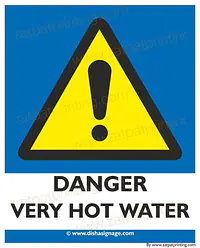 Danger Very Hot Water - Master