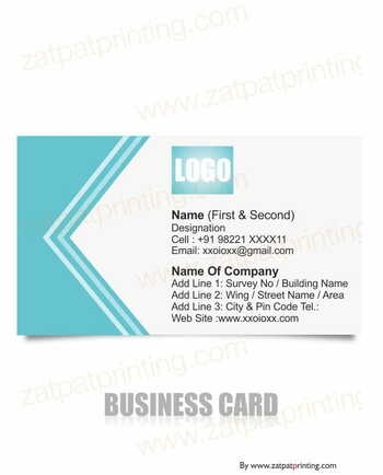 Foiling Visiting Card