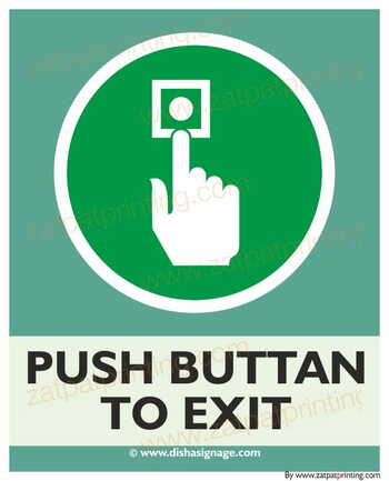 Push Button To Exit