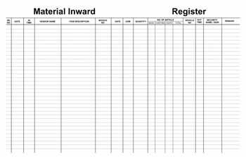 Inward Register