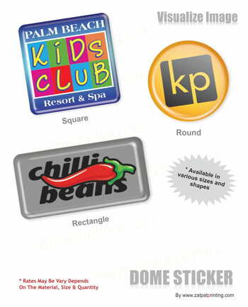 Dome Sticker