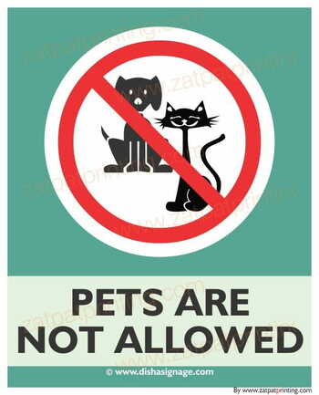 Pets Are Not Allowed