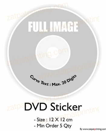 DVD Sticker