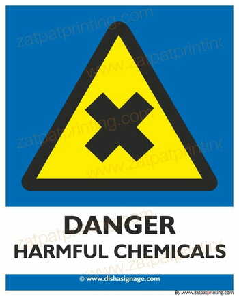 Danger Harmful Chemicals